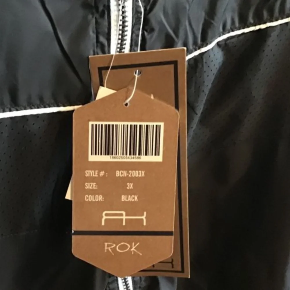 NWT ROK Men’s Spring coat with pockets -3X - Picture 8 of 10